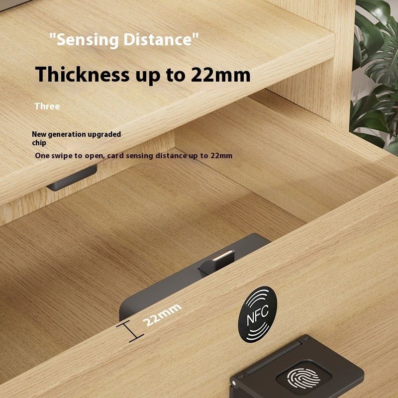 Punch Free Drawer Lock Sauna Wardrobe Lock Electronics