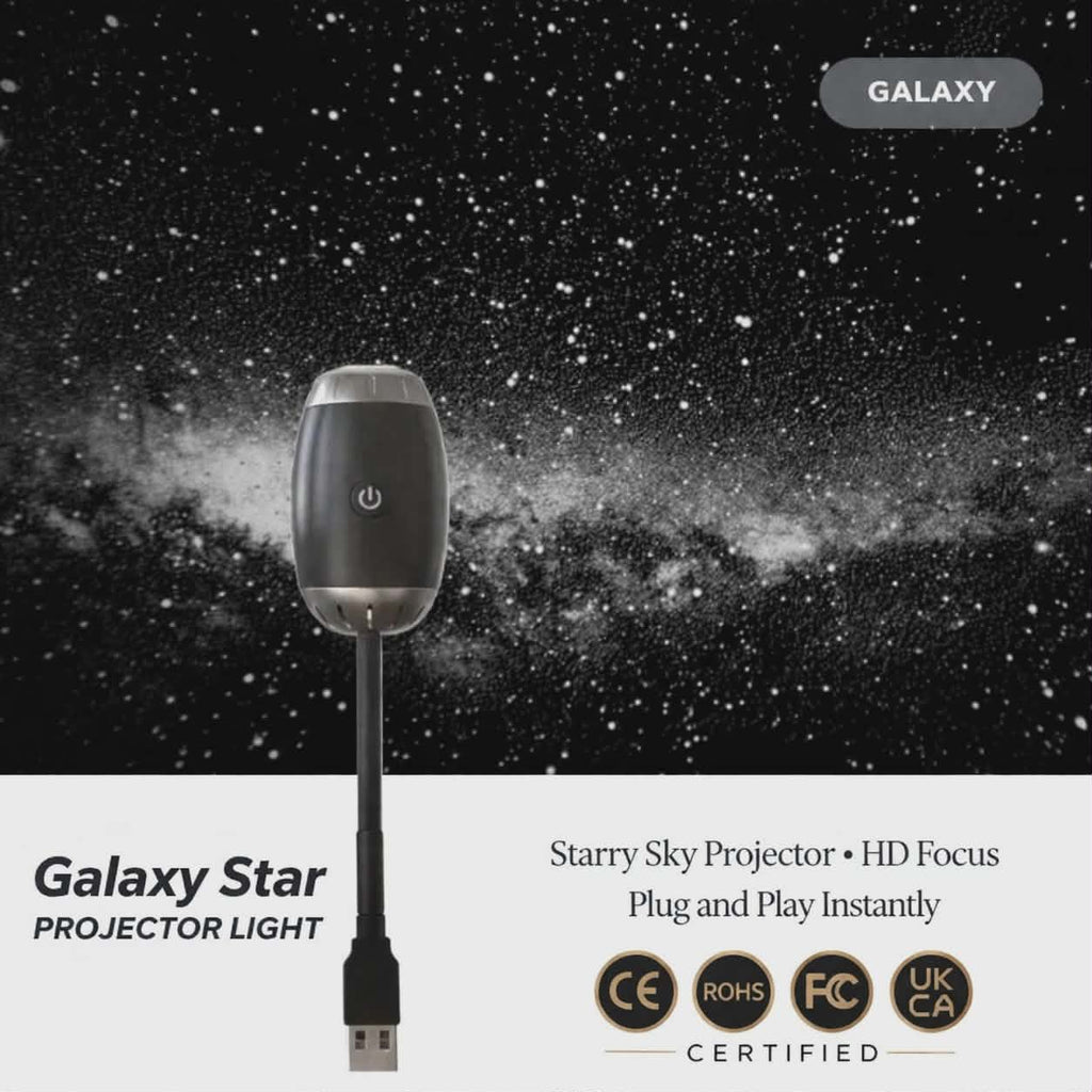 DreamSky Starry Light – Magical USB Projector for Room, Bedroom & Car
