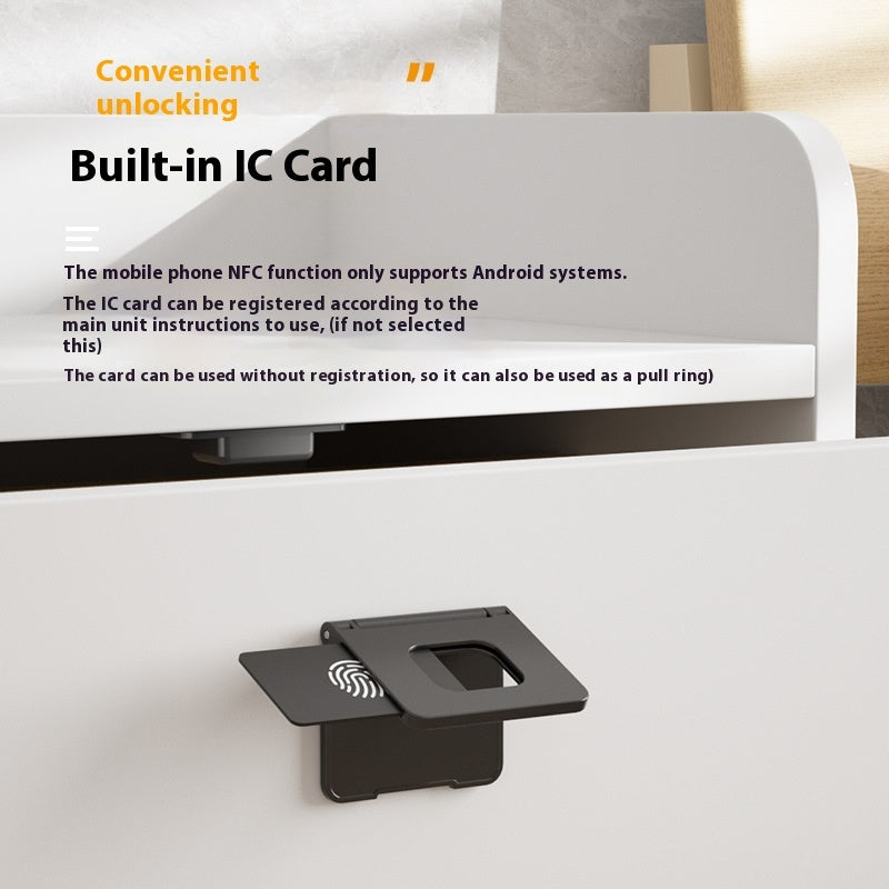 Punch Free Drawer Lock Sauna Wardrobe Lock Electronics