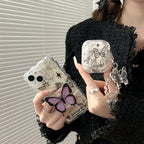 Advanced Butterfly Protective Cover Three Generations Wireless Bluetooth Earbuds Case