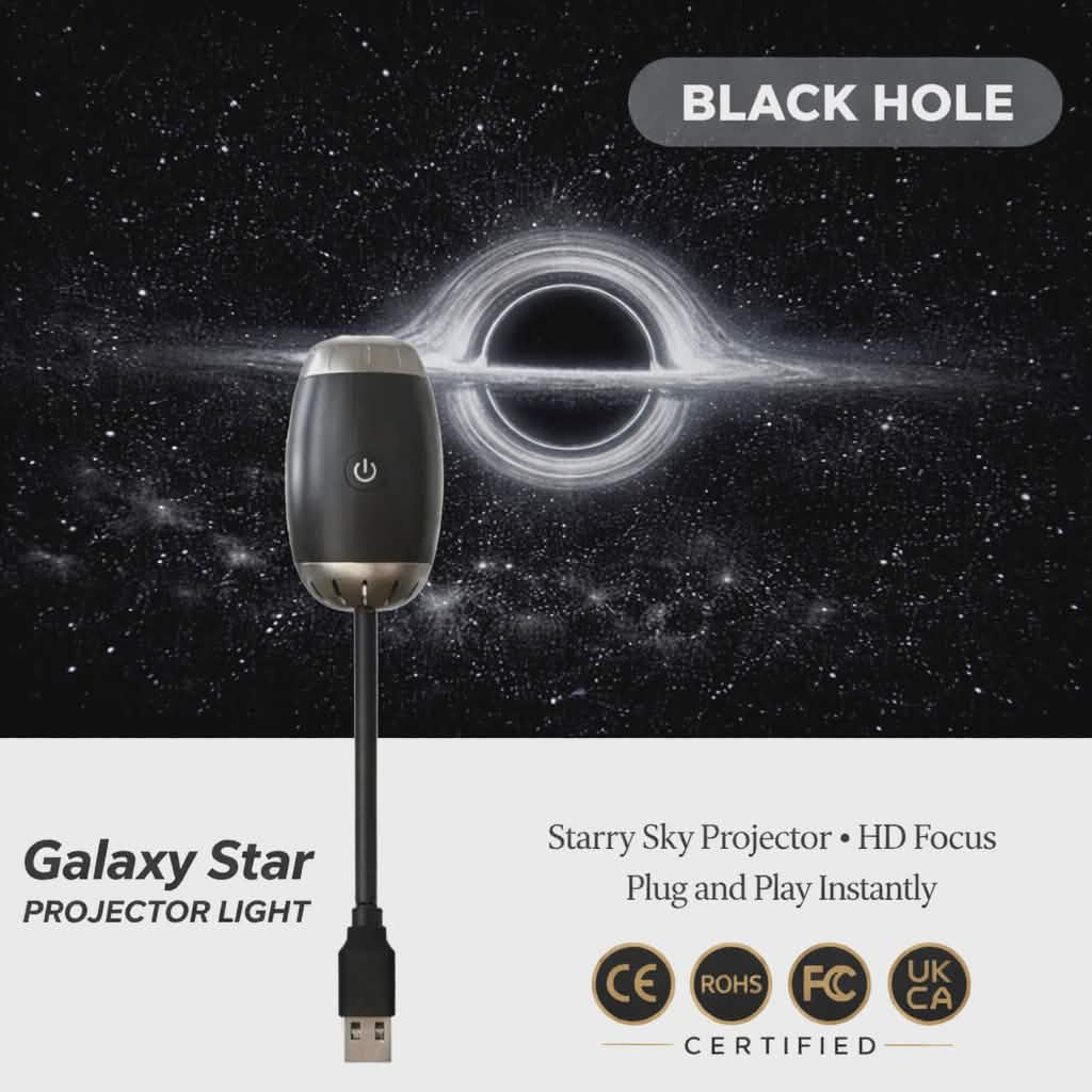 DreamSky Starry Light – Magical USB Projector for Room, Bedroom & Car