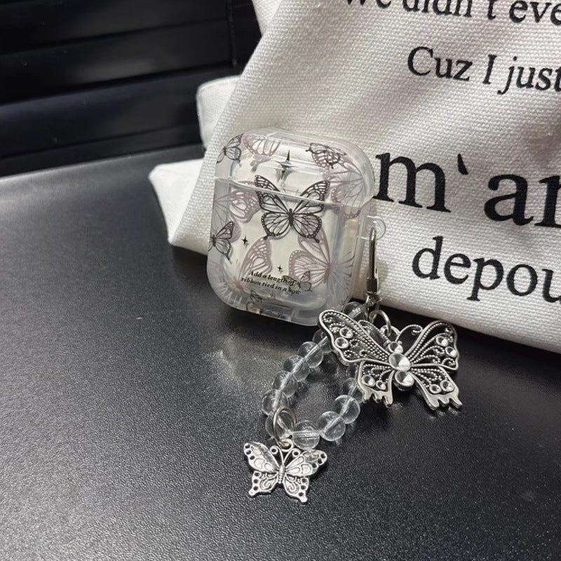 Advanced Butterfly Protective Cover Three Generations Wireless Bluetooth Earbuds Case