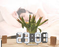 LED 3D Stereo Creative Alarm Clock Large Digital Display Electronics