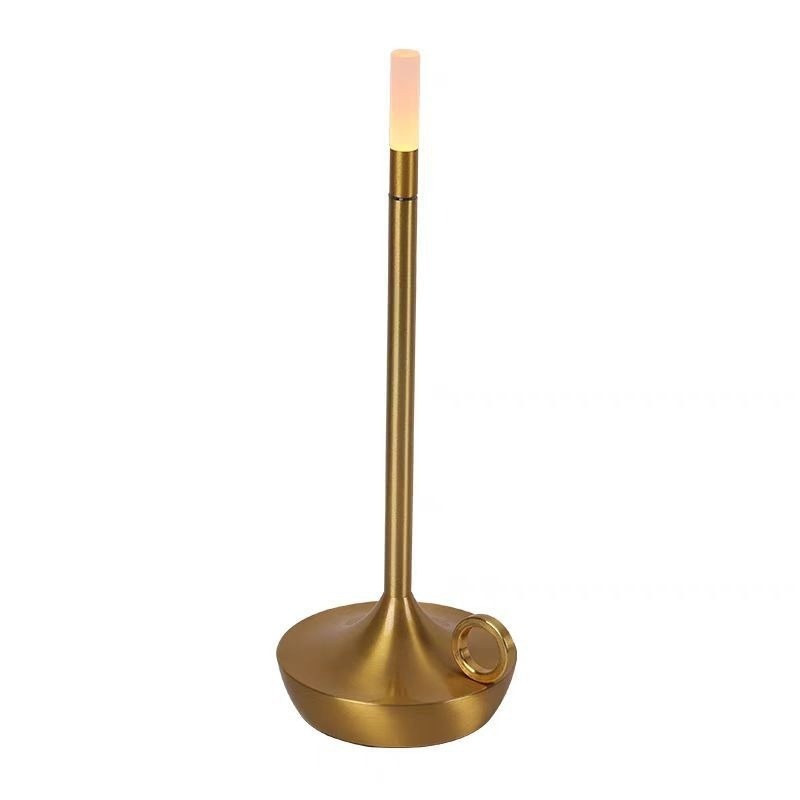LED Candle Charging Restaurant Bar Lamp Desktop Decoration Atmosphere Touch Night Light Led Desk Lamps Candlelight Table Lamp