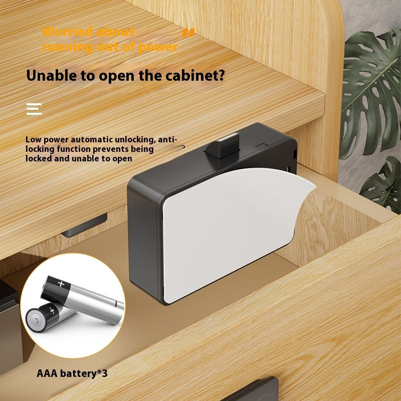 Punch Free Drawer Lock Sauna Wardrobe Lock Electronics